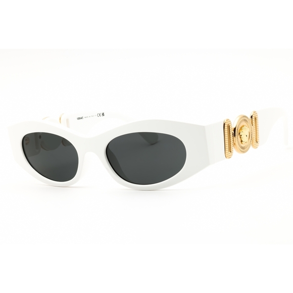 NWT Versace VE4480U White Cat Eye 51mm Sunglasses